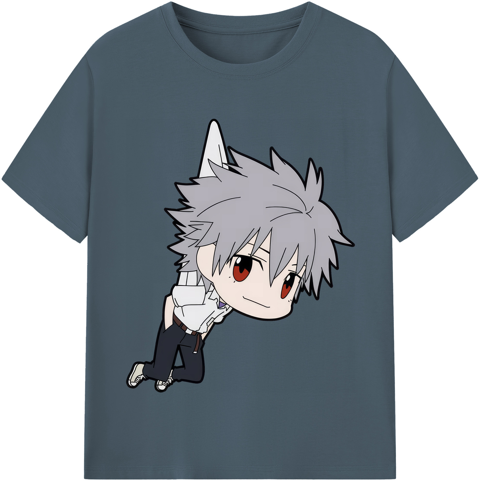（画像用） EVA 新世紀エヴァンゲリオン 綿100％半袖Tシャツ（フロントプリント）